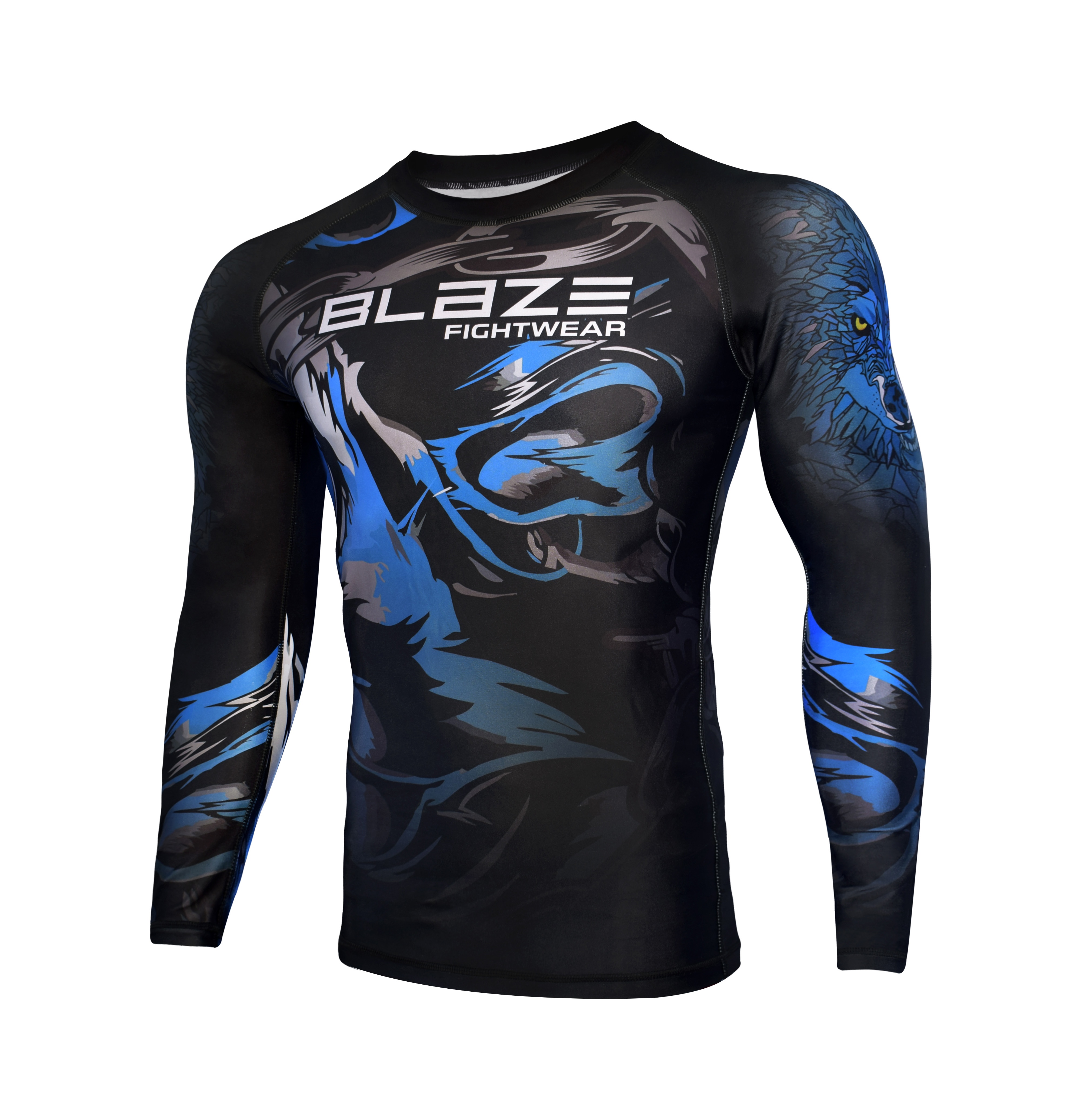 Индивидуальный сублимационный полный рукав rashguard MMA Rashguard BJJ Rashgaurd спортивная одежда