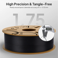 Filament d'imprimante 3D Elegoo PLA CF renforcé de fibres de carbone 1,75 mm 1 kg