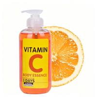 Essence liquide anti-âge éclaircissante réparatrice hydratante en flacon miniature de vitamine C OEM 500 ml