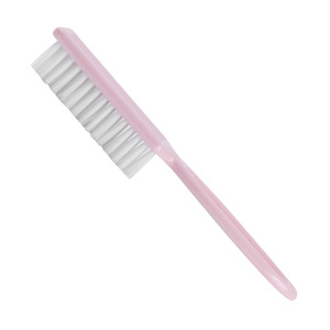 Cepillo de limpieza de plástico y nailon, rectangular, negro y rosa, herramienta para peinar el cabello - Product Image 4