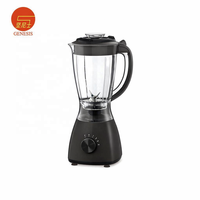 Blender de table électrique GENESIS Deluxe - Automatique, faible bruit, 4 vitesses variables, pour café et smoothies, capacité 1,5 L, usage domestique et hôtelier