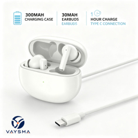 Écouteurs TWS ANC ENC à réduction de bruit, écouteurs sans fil intra-auriculaires, audio HD, écouteurs mains libres pour le sport quotidien, les voyages