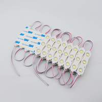 7517 12V IP65 1.5W Puissants modules LED 5054 SMD étanches pour éclairage décoratif, 3 LED pour enseignes lumineuses et panneaux publicitaires