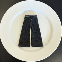 Nouveaux pantalons en jean en coton pour poupées BJD, pour la décoration