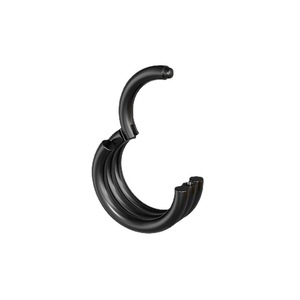 Anneau de nez en acier inoxydable à trois couches, géométrique, minimaliste, unisexe, bijoux de piercing corporel, cadeau - Product Image 5