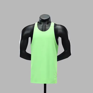 Débardeur de sport personnalisé avec logo, en polyester à séchage rapide, pour l'entraînement, la course, le sport en extérieur, la musculation et la gym - Product Image 5