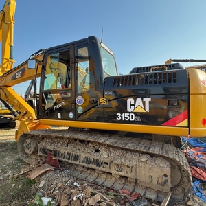 Excavadora de cadenas usada CAT 315D2L de 15 toneladas, equipo de construcción hidráulico original de Japón - Product Image 1