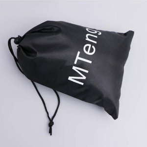 Polyester Bundle Pocket Custom-Made 210D <b>Drawstring</b> Mesh Bag Eco-Friendly 20x30cm Gift Packing Bag - Product Image 4