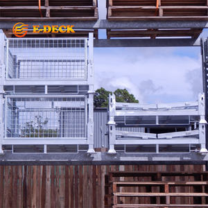 כבד פלדה קלה פלדה עמיד <span class=keywords><strong>stackable</strong></span> קריסה כלוב מזרן - Product Image 5