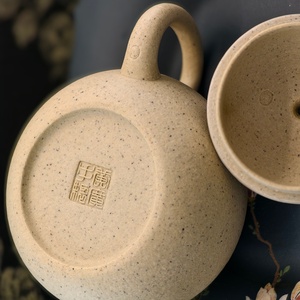Tetera Xishi de <span class=keywords><strong>Arcilla</strong></span> <span class=keywords><strong>Blanca</strong></span> de Yixing |   Tetera Zisha Hecha a Mano |   Apto para uso alimentario y certificado REACH, listo para enviar - Product Image 3