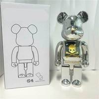 Bearbrick 400% en résine époxy, ours sculpté, Van Gogh, Tournesol, Lapin, Étoile, Lune, Ciel, Ornement, Jouet tendance