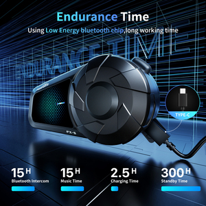 <span class=keywords><strong>2</strong></span> Bộ Tai Nghe Bluetooth Chống Nước Cho Mũ Bảo Hiểm Xe Máy Fodsports FX-S 1000M <span class=keywords><strong>2</strong></span> Người Đi, Chất Lượng Cao - Product Image 3