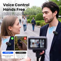 Télécommande vocale AMagisn compatible avec plusieurs appareils, caméra d'action 70M, accessoires universels pour caméras sportives