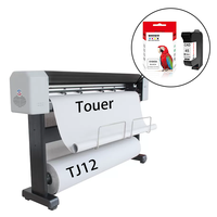 WECARE Compatible con HP45 51645A 51645 45A 45 CAD Cartucho de Tinta Negro Completo para Plotter CAD 45 para Toure TJ12