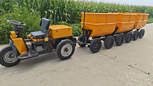Dumper Elettrico da Miniera 3T a Batteria - Rimorchio per Trasporto Minerali ad Alta Coppia - Product Image 3