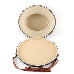 Estuche Redondo Personalizado para Sombrero, Estuche Protector Rígido para Transporte, Portátil y Resistente a Impactos - Product Image 3