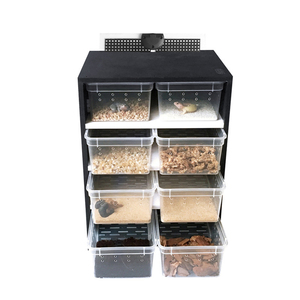 กรงงู PVC สำหรับสัตว์เลื้อยคลาน,กล่องใส่สัตว์เลี้ยงปีนป่าย<span class=keywords><strong>ตู้</strong></span>สัตว์เลื้อยคลานสำหรับสัตว์จำพวกงูสัตว์จำพวกกิ้งก่าแมงมุมตุ๊กแกเต่าแฮมสเตอร์ - Product Image 1