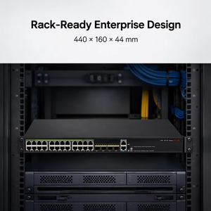 Conmutador de Red S5135S-24T4S-EI-Q, 24 Puertos Eléctricos + 4 Ópticos, Nueva Generación, Conmutador Gigabit Ethernet, Conmutadores Empresariales - Product Image 2