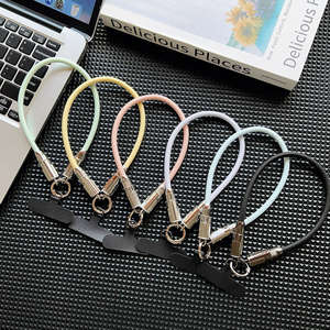 Cordon de téléphone rond en corde 6MM, sangle de cou, câble de charge PD 60W, patch TPU, porte-clés détachable, léger, étanche - Product Image 5