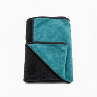 Serviette de séchage multi-usages de qualité supérieure 1200 g/m² en microfibre pour le nettoyage des voitures