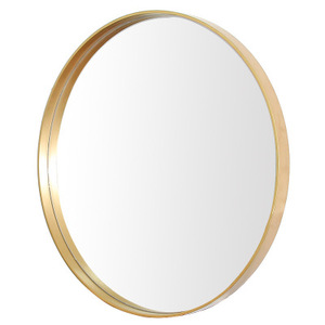 Gold Home Decor Luxury <b>Large</b> Big <b>Round</b> Metal Frame Bathroom Decorative Circle Hanging <b>Wall</b> Living Room <b>Mirror</b> Miroir Spiegel - Product Image 2
