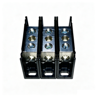 Barres de connexion en aluminium étamé de haute qualité 600V 115A pour distribution d'énergie