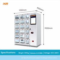 Distributeur automatique XY, distributeur automatique de casiers avec écran tactile de 21,5 pouces et système de refroidissement