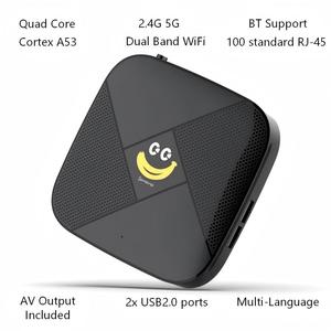 Boîtier TV 4K Hutron X2 2026 Quad Core 2.0GHz GPU Mali 450 USB2.0 WiFi Double Bande Dispositif de Streaming Matériel Personnalisé pour la Vision Domestique - Product Image 2