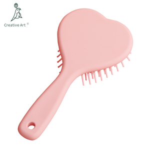 Nouvellement conçu vente chaude rose amour en forme mignon Mini <span class=keywords><strong>Massage</strong></span> Airbag peigne brosse à cheveux pour les filles - Product Image 3