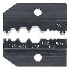 Knipex 97 49 50 CRIMPING Die สำหรับตัวเชื่อมต่อ Coax/โทรศัพท์ในรถยนต์ - Product Image 1