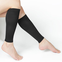 Logo personnalisé Attelle de mollet Attelle de tibia Soulagement des crampes dans les jambes Manchon de jambe de sport Manchons de compression pour mollets Jambe