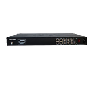 Hondao ipm16a IP Asi để isdb/DVB-T kỹ thuật số modulator với 128*3 IP đầu vào <span class=keywords><strong>UDP</strong></span> HTTP m3u8 sợi quang kỹ thuật sử dụng arib STD-B31 - Product Image 2