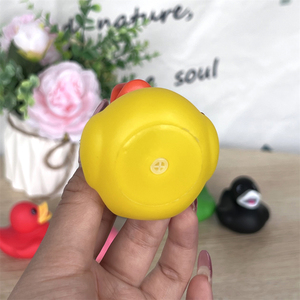 Promotional Gift Baby Bath Toy Floating Vinyl Animals Bulk Multi Different Colors <b>Mini</b> Soft <b>Rubber</b> <b>Duck</b> - Product Image 5