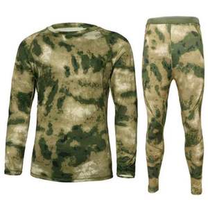 Ensemble de <span class=keywords><strong>sous</strong></span>-vêtements thermiques en polaire pour homme, camouflage, respirant et chaud, idéal pour la chasse, l'<span class=keywords><strong>alpinisme</strong></span> et les activités de plein air - Product Image 4