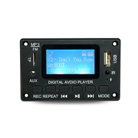 Kartu PCB Layar LCD, Radio FM, Kit USB, Speaker Audio Bluetooth Nirkabel APE BT, Modul Pemutar MP3