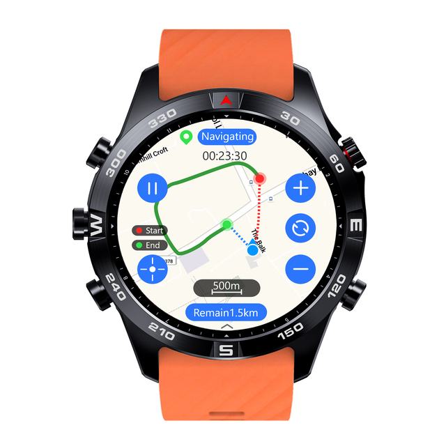 G7 Factory Wholesale Custom Outdoor Sports GPS Navigation Cycling Hiking Swimming Heart Rate Detection Smart Watch