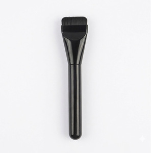 Brocha Plana de Maquillaje de Una Sola Pieza, Fibra Sintética, Ligera, para Base Líquida, Brocha para Maquillaje Facial, Herramienta de Venta al Por Mayor OEM - Product Image 1