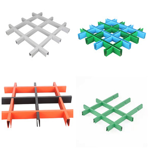 Nhôm mở di động/nướng lưới gạch Trần chống cháy không thấm nước treo trần Bảng điều khiển - Product Image 3