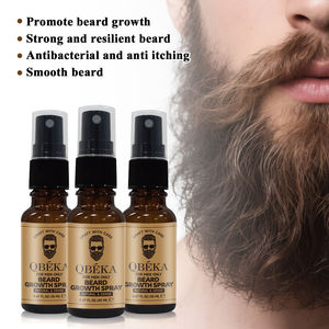 QBEKA Spray de croissance de <span class=keywords><strong>barbe</strong></span> à action rapide pour hommes, stimule la croissance des poils du visage, épaissit et renforce les barbes clairsemées - Product Image 6