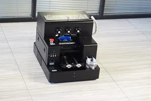 Impresora UV plana y automática de botella, tamaño A4, A3, pequeña impresora de inyección de tinta UV, precios para funda de teléfono