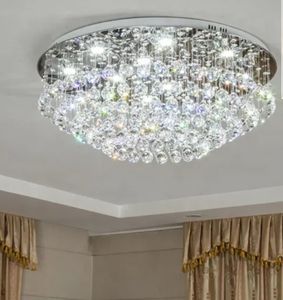 OEM Offre Spéciale américain moderne luxe lampe en cristal acier inoxydable chevet milieu cristal lampe hôtel chambre LED intérieur chaud - Product Image 3