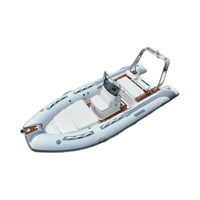 Bateau pneumatique RIB en fibre de verre de 480 cm (16 pieds) à vendre