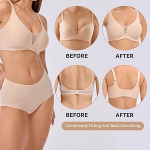 Soutiens-gorge ajustables, élégants, <span class=keywords><strong>super</strong></span> push-up, sexy, ODM/OEM, sans coutures, sans armatures, grandes tailles, avec soutien dorsal, lingerie féminine - Product Image 1