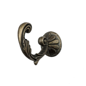 Chengyu C116 European Antique Style Wall <b>Hook</b> Solid Alloy 4.5cm Durable Coat <b>Hook</b> For <b>Kitchen</b> Living Room - Product Image 2
