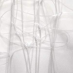 White 2x100 m Star Climbing Net for Agricultural <b>Plastic</b> <b>Products</b> - Product Image 2