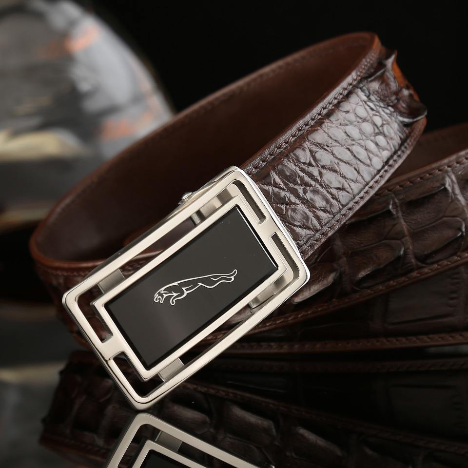 Boucle argentée classique marron