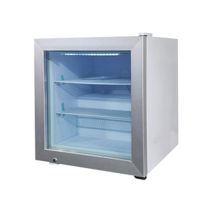 NE-55D-12 Mini-congélateur de comptoir à porte vitrée simple pour aliments surgelés, vitrine réfrigérée pour glaces - Product Image 2