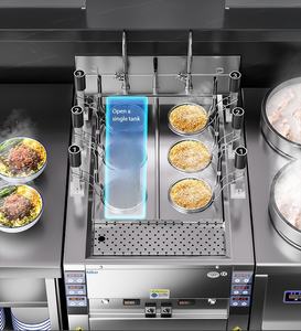 Cocedor de Fideos Automático de Grado Comercial, Hervidor de Pasta de Alta Eficiencia con Entrada y Salida de Agua Automáticas - Product Image 5