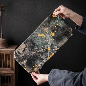 Da'an Hall Xiangyun - Mantel de tela impermeable para mesa de té, estilo chino, 120x40cm - Product Image 3