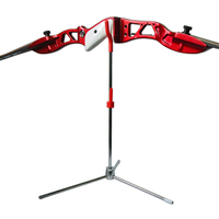 Porte-arc pliable en acier inoxydable, accessoire de tir à l'arc, accessoire de chasse, 1 pièce
